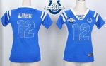 Jerseys Factory Cheap Nike Colts #12 Andrew Luck Royal Blue With