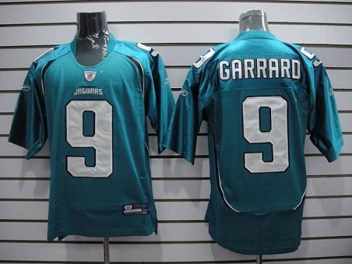 Jerseys Factory Cheap Jaguars David Garrard #9 Green Stitched Te
