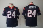Jerseys Factory Cheap Nike Texans #24 Johnathan Joseph Navy Blue
