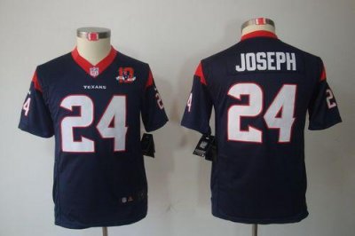 Jerseys Factory Cheap Nike Texans #24 Johnathan Joseph Navy Blue