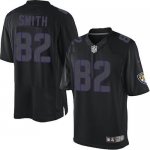Jerseys Factory Cheap Nike Ravens #82 Torrey Smith Black Men's E