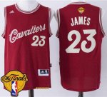 Jerseys Factory Cheap Cavaliers #23 LeBron James Red 2015-2016 C