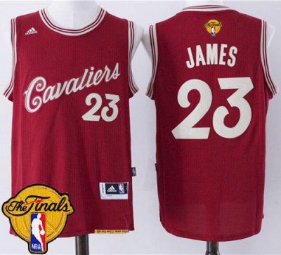 Jerseys Factory Cheap Cavaliers #23 LeBron James Red 2015-2016 C