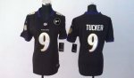 Jerseys Factory Cheap Nike Ravens #9 Justin Tucker Black Alterna