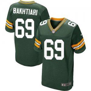 Jerseys Factory Cheap Nike Packers #69 David Bakhtiari Green Tea