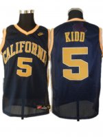 Jerseys Factory Cheap Golden Bears #5 Jason Kidd Blue Basketball