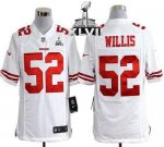 Jerseys Factory Cheap Nike 49ers #52 Patrick Willis White Super