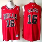 Jerseys Factory Cheap Revolution 30 Bulls #16 Pau Gasol Red Stit