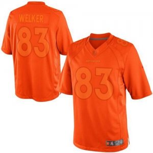 Jerseys Factory Cheap Nike Broncos #83 Wes Welker Orange Men's S