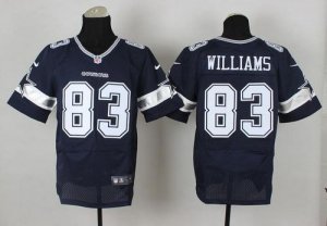 Jerseys Factory Cheap Nike Cowboys #83 Terrance Williams Navy Bl