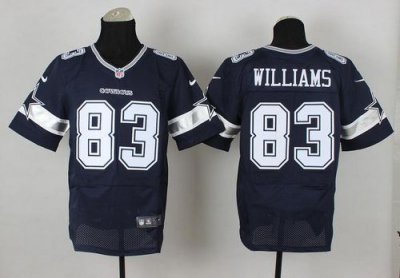 Jerseys Factory Cheap Nike Cowboys #83 Terrance Williams Navy Bl