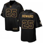 Jerseys Factory Cheap Nike Dolphins #25 Xavien Howard Black Men'
