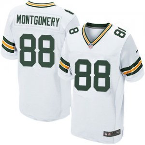 Jerseys Factory Cheap Nike Packers #88 Ty Montgomery White Men's