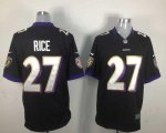 Jerseys Factory Cheap Nike Ravens #27 Ray Rice Black Alternate M