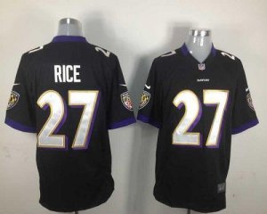 Jerseys Factory Cheap Nike Ravens #27 Ray Rice Black Alternate M