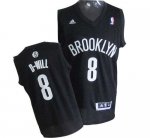 Jerseys Factory Cheap Nets #8 Deron Williams Black D-Will Embroi