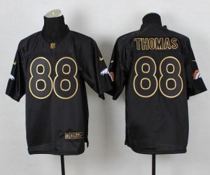 Jerseys Factory Cheap Nike Broncos #88 Demaryius Thomas Black Go