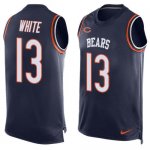 Jerseys Factory Cheap Nike Bears #13 Kevin White Navy Blue Team