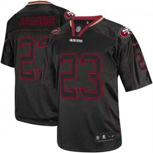 Jerseys Factory Cheap Nike 49ers #23 LaMichael James Lights Out