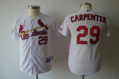 Jerseys Factory Cheap Cardinals #29 Chris Carpenter White 2011 W