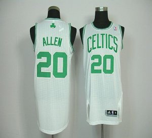 Jerseys Factory Cheap Celtics #20 Ray Allen White Revolution 30