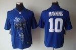 Jerseys Factory Cheap Nike Giants #10 Eli Manning Royal Blue Tea