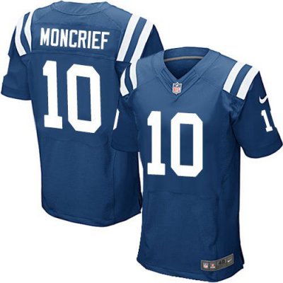 Jerseys Factory Cheap Nike Colts #10 Donte Moncrief Royal Blue T