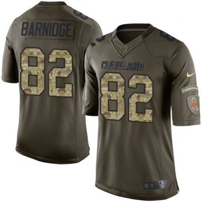Jerseys Factory Cheap Nike Browns #82 Gary Barnidge Green Men's