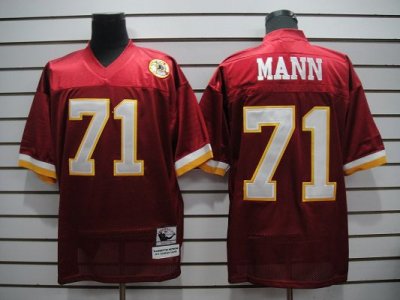 Jerseys Factory Cheap Mitchell and Ness Redskins #71 Charles Man