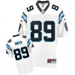 Jerseys Factory Cheap Nike Panthers #89 Steve Smith White Stitch