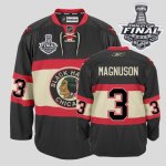 Jerseys Factory Cheap Blackhawks #3 Keith Magnuson Embroidered B