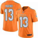 Jerseys Factory Cheap Nike Dolphins #13 Dan Marino Orange Men's