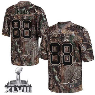 Jerseys Factory Cheap Nike Broncos #88 Demaryius Thomas Camo Sup