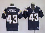 Jerseys Factory Cheap Chargers Darren Sproles #43 Stitched Dark