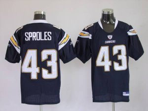 Jerseys Factory Cheap Chargers Darren Sproles #43 Stitched Dark
