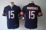 Jerseys Factory Cheap Nike Bears #15 Brandon Marshall Navy Blue