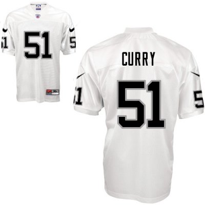 Jerseys Factory Cheap Nike Raiders #51 Aaron Curry White Stitche