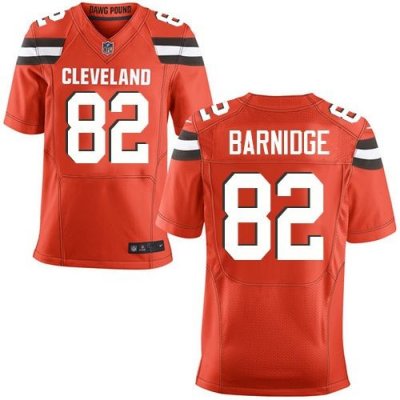 Jerseys Factory Cheap Nike Browns #82 Gary Barnidge Orange Alter
