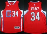 Jerseys Factory Cheap Clippers #34 Paul Pierce Red Stitched NBA