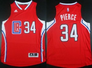 Jerseys Factory Cheap Clippers #34 Paul Pierce Red Stitched NBA