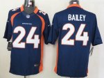 Jerseys Factory Cheap Nike Broncos #24 Champ Bailey Navy Blue Al