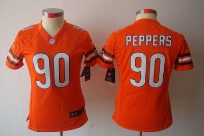 Jerseys Factory Cheap Nike Bears #90 Julius Peppers Orange Alter