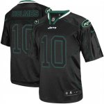Jerseys Factory Cheap Nike Jets #10 Santonio Holmes Lights Out B
