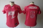 Jerseys Factory Cheap Buccaneers #5 Josh Freeman Pink 2011 Women