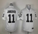 Jerseys Factory Cheap Nike Raiders #11 Sebastian Janikowski Whit