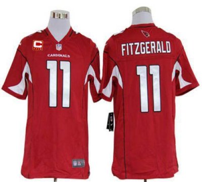 Jerseys Factory Cheap Nike Cardinals #11 Larry Fitzgerald Red Te