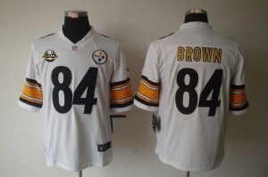 Jerseys Factory Cheap Nike Steelers #84 Antonio Brown White With