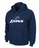 Jerseys Factory Cheap Detroit Lions Authentic Logo Pullover Hood