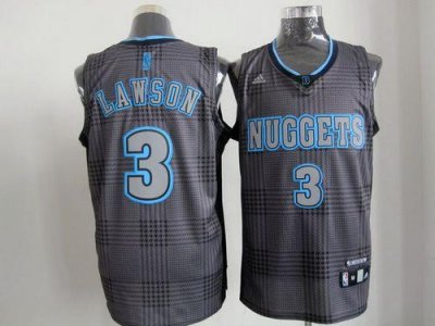 Jerseys Factory Cheap Nuggets #3 Ty Lawson Black Rhythm Fashion