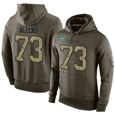 Jerseys Factory Cheap NFL Men's Nike New York Jets #73 Joe Kleck